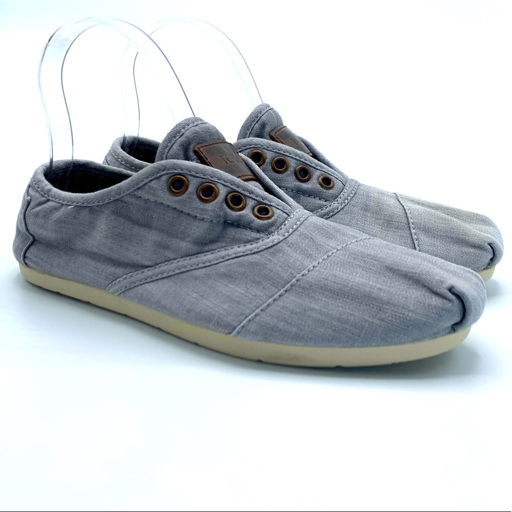 Toms | Canvas Gray Sneaker Size 7